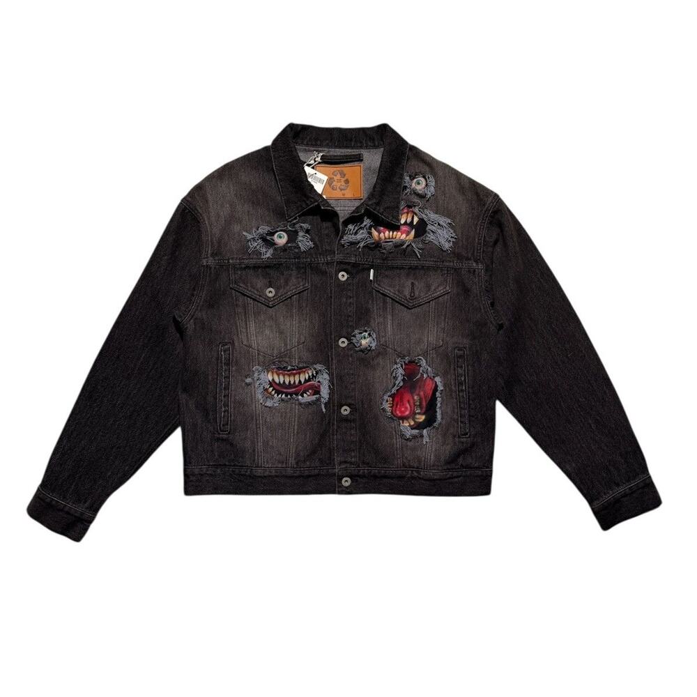 Monster denim jacket